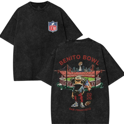 Benito Bowl 2026 Series Funny Football T-Shirt/Sweatshirt/Hoodie