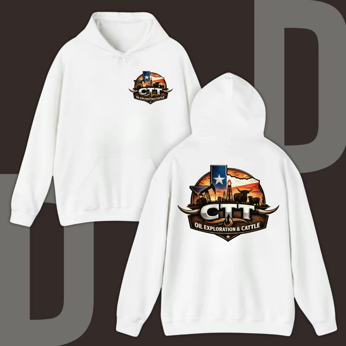 CTT Oil Exploration & Cattle Series T-Shirt/Sweatshirt/Hoodie