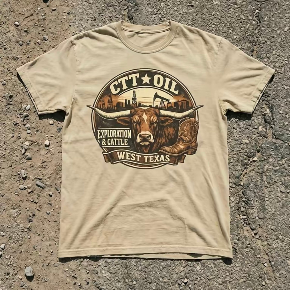 CTT Oil Exploration & Cattle Series T-Shirt/Sweatshirt/Hoodie