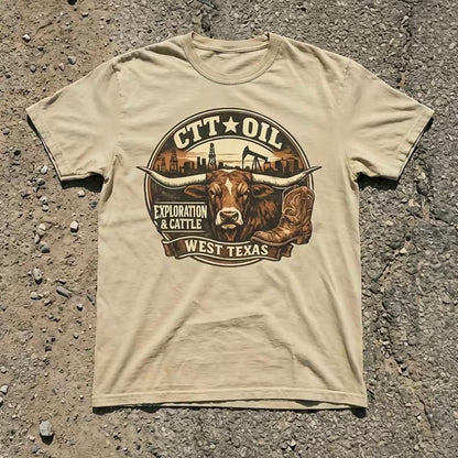 CTT Oil Exploration & Cattle Series T-Shirt/Sweatshirt/Hoodie
