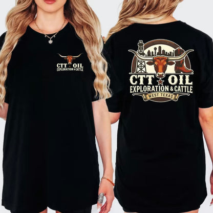 CTT Oil Exploration & Cattle Series T-Shirt/Sweatshirt/Hoodie