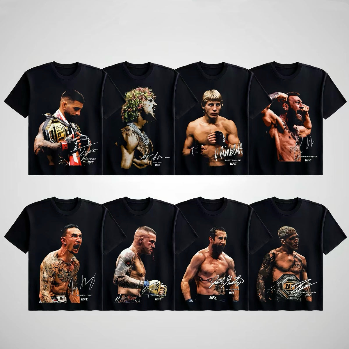 UFC MMA Champions Fighters Collection T-Shirt/Sweatshirt/Hoodie