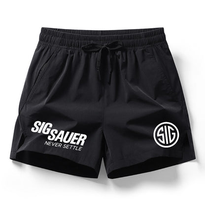 Sig Sauer Never Settle Drawstring Waist Shorts