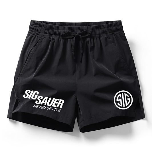 Sig Sauer Never Settle Drawstring Waist Shorts