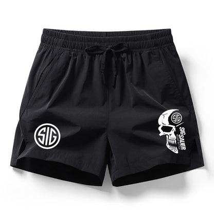 Sig Sauer Never Settle Drawstring Waist Shorts