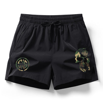 Sig Sauer Never Settle Drawstring Waist Shorts