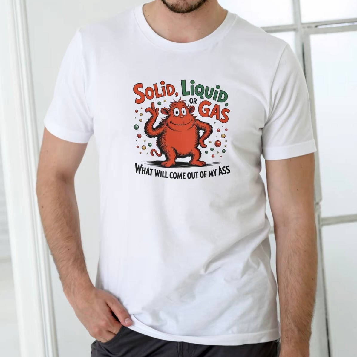 Solid, Liquid, or Gas Funny T-Shirt/Sweatshirt/Hoodie