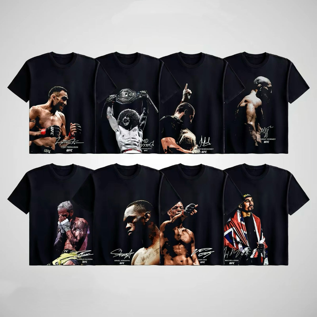 UFC MMA Champions Fighters Collection T-Shirt/Sweatshirt/Hoodie