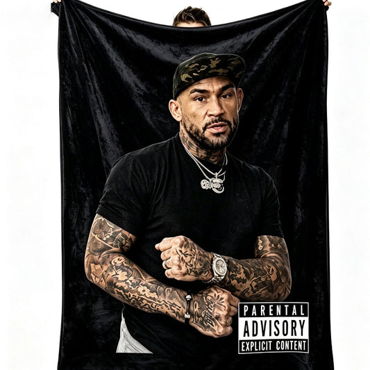 Dustin Poirier MMA Fighter Funny Blanket