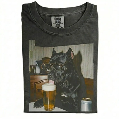 Dog Drinking Beer Meme Gift for Dog Lovers T-Shirt/Sweatshirt/Hoodie