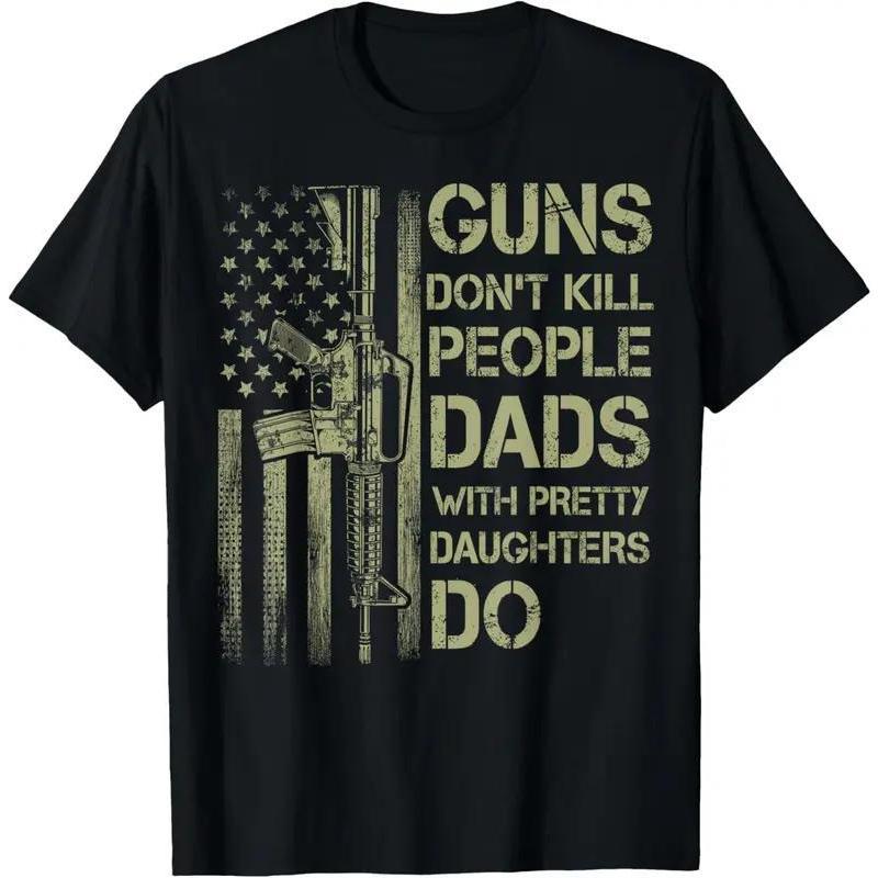 Guns Don't Kill People Funny Series T-Shirt/Sweatshirt/Hoodie