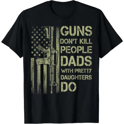 Guns Don't Kill People Funny Series T-Shirt/Sweatshirt/Hoodie