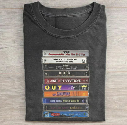 Vintage 90s R&B Casstte Tape T-Shirt/Sweatshirt/Hoodie