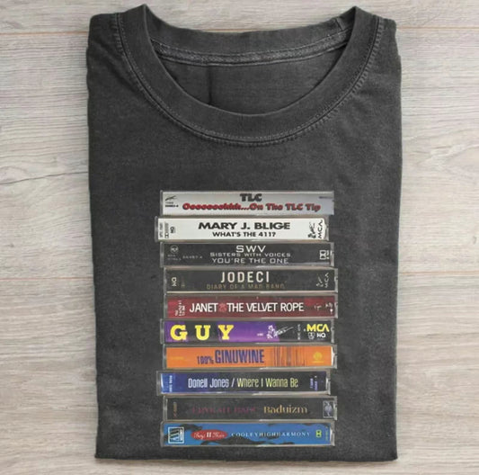 Vintage 90s R&B Casstte Tape T-Shirt/Sweatshirt/Hoodie