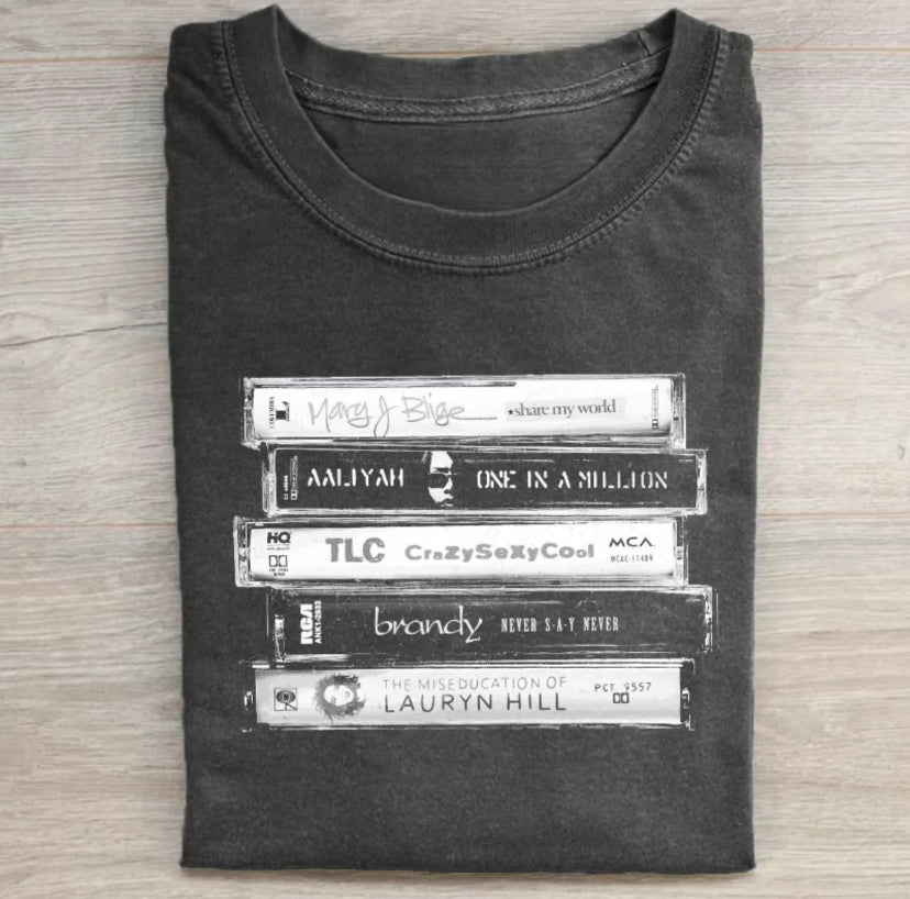 Vintage 90s R&B Casstte Tape T-Shirt/Sweatshirt/Hoodie