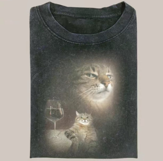 Retro Cat Portrait T-Shirt/Sweatshirt/Hoodie