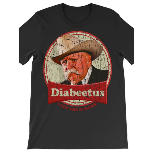 Vintage Cowboy Diabeteetus T-Shirt/Sweatshirt/Hoodie
