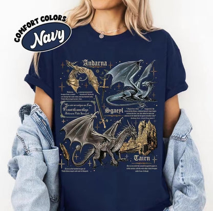 Fourth Wing Dragon T-Shirt/Sweatshirt/Hoodie