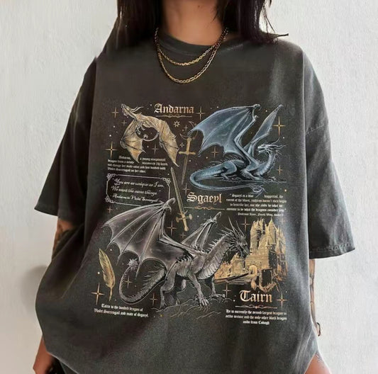 Fourth Wing Dragon T-Shirt/Sweatshirt/Hoodie