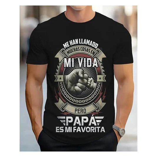 Papá Es Mi Favorita Spanish Graphic T-Shirt/Sweatshirt/Hoodie