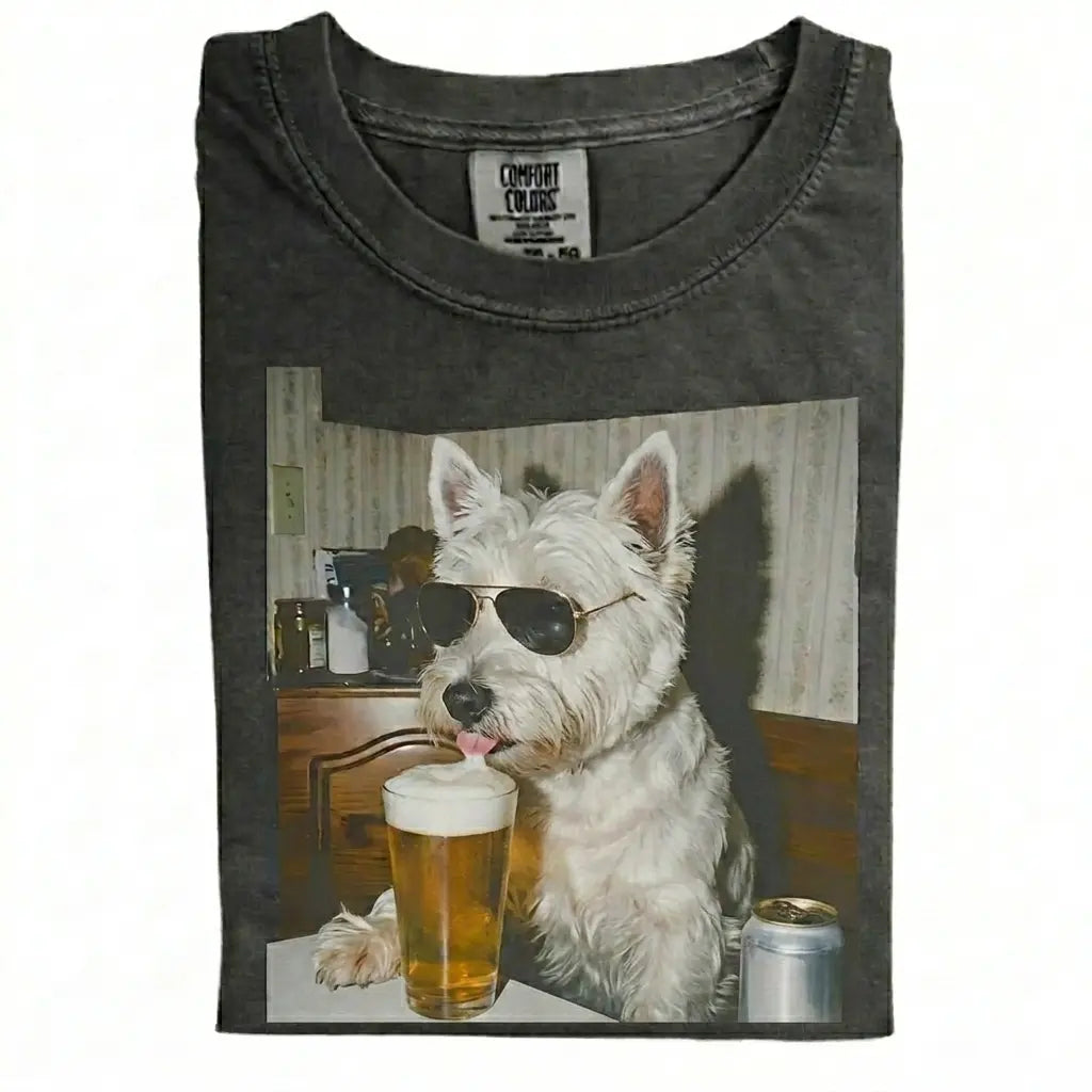 Dog Drinking Beer Meme Gift for Dog Lovers T-Shirt/Sweatshirt/Hoodie
