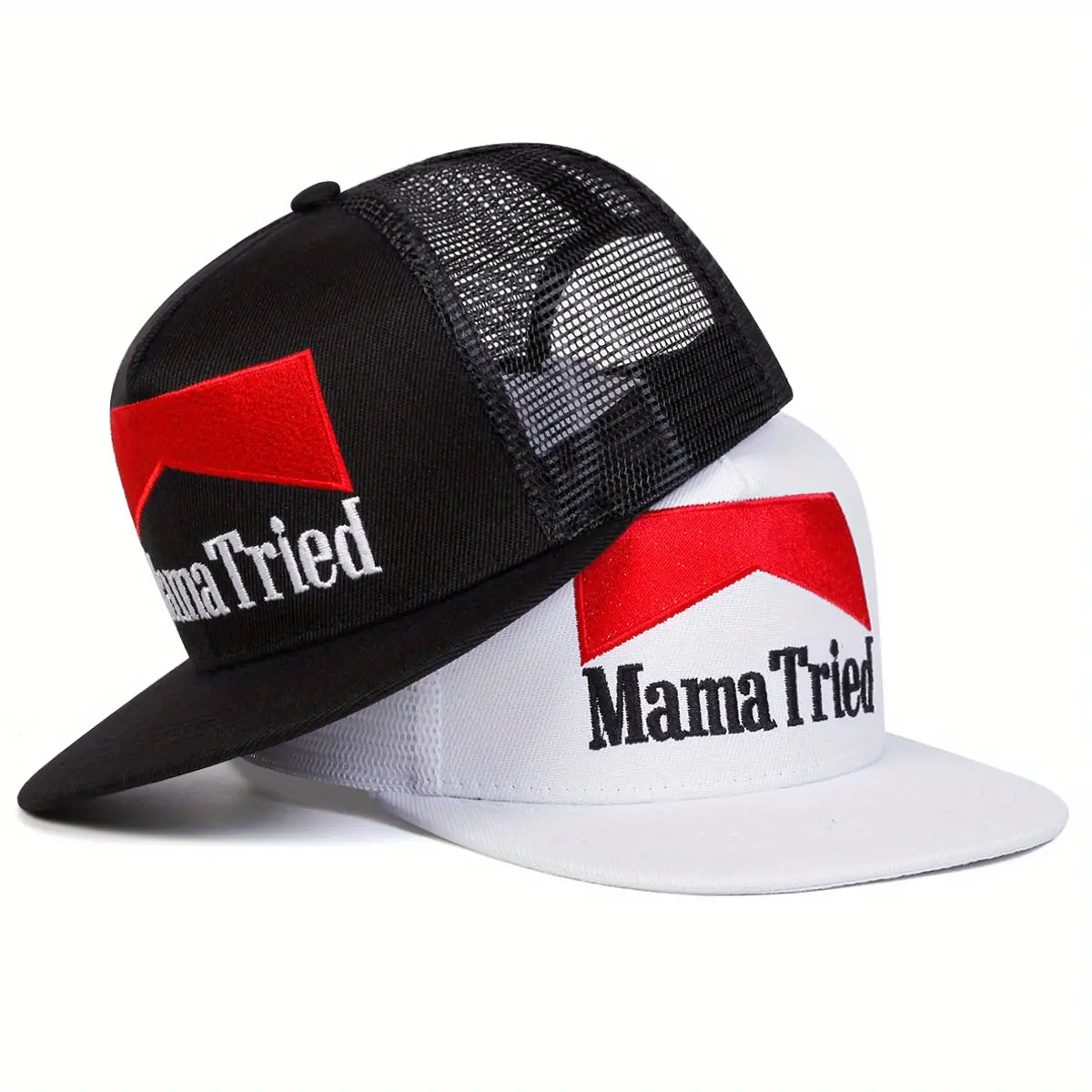 Mama Tried Letter Embroidered Hat