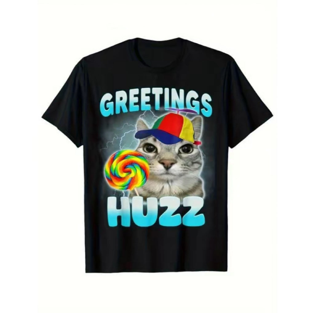 Where The Huzz At? Cat Meme T-Shirt/Sweatshirt/Hoodie