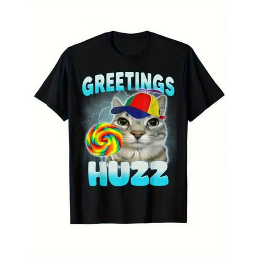 Where The Huzz At? Cat Meme T-Shirt/Sweatshirt/Hoodie