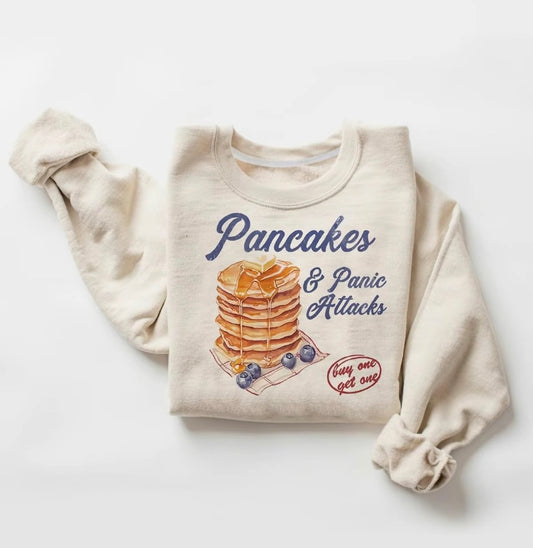 Pancakes & Panic Attacks T-Shirt/Sweatshirt/Hoodie