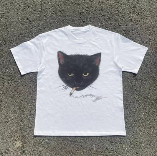 Y2k Smocking Cat T-Shirt/Sweatshirt/Hoodie